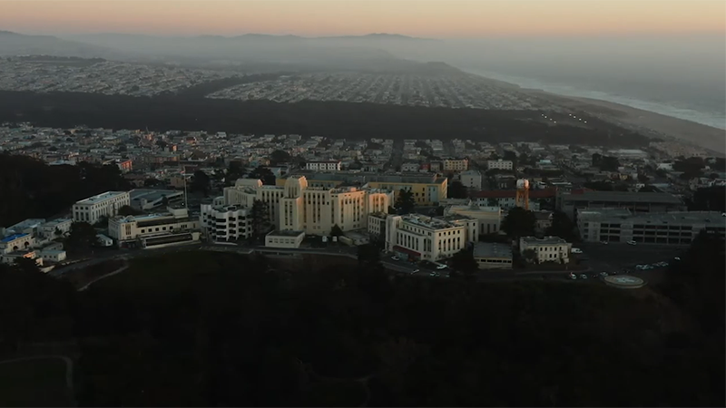 va aerial view